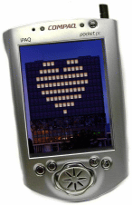 iPaq mit Blinkenlights Software