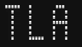 TLA in the Blinkenlights Font