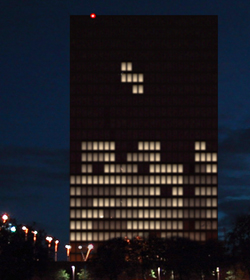 tetris in action
