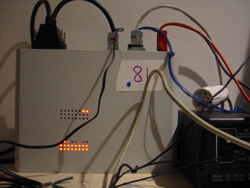 blinkenlights MCU backplane
